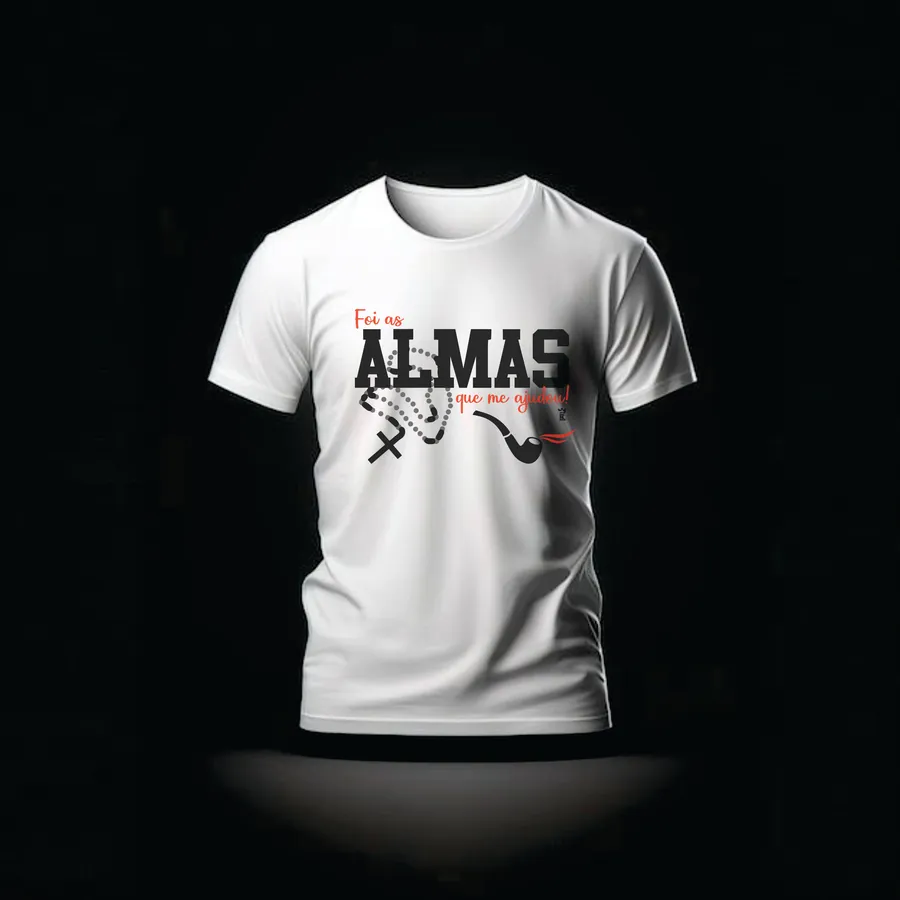 Camiseta Preto Velho — Almas da Mata — Rei 7 da Lira